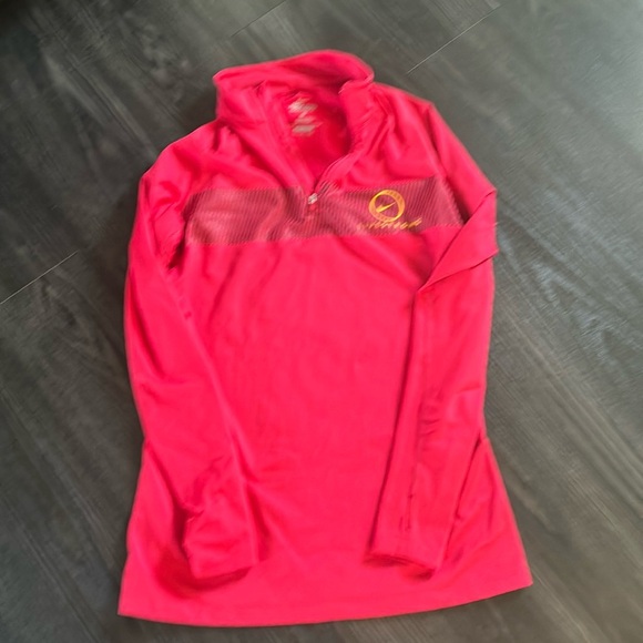 🍍NIKE PRO COMBAT LIVESTRONG 1/4 zip🍍thumb holes 🍍SIZE XL🍍P-1 - Picture 1 of 5